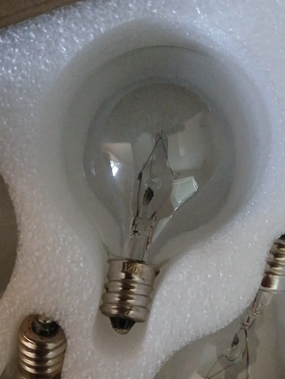 Scentsy Replacement Light Bulbs E12 Base 25 Watt Clear 6 Pack NEW
